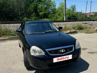 2009 Lada (ВАЗ) Priora I, чёрный, 450000 рублей, вид 1