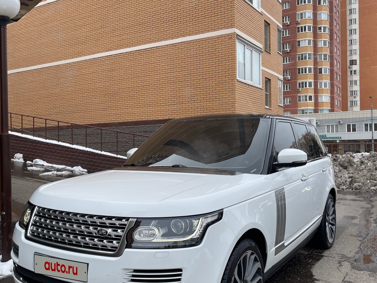 Купить б/у Land Rover Range Rover IV 4.4d AT (339 л.с.) 4WD дизель ...