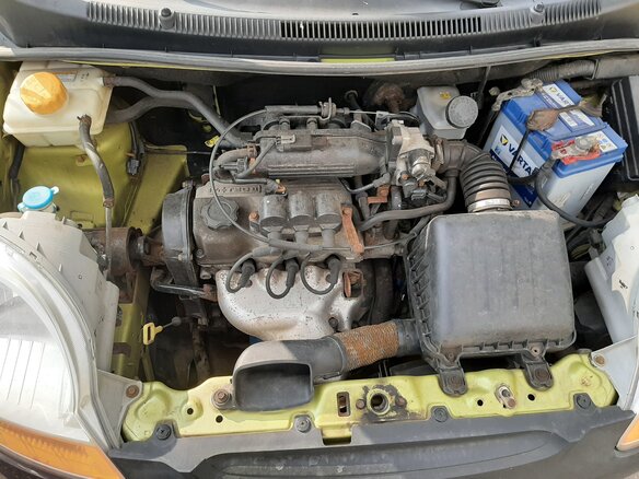 2006 Chevrolet Spark II, золотистый - вид 6