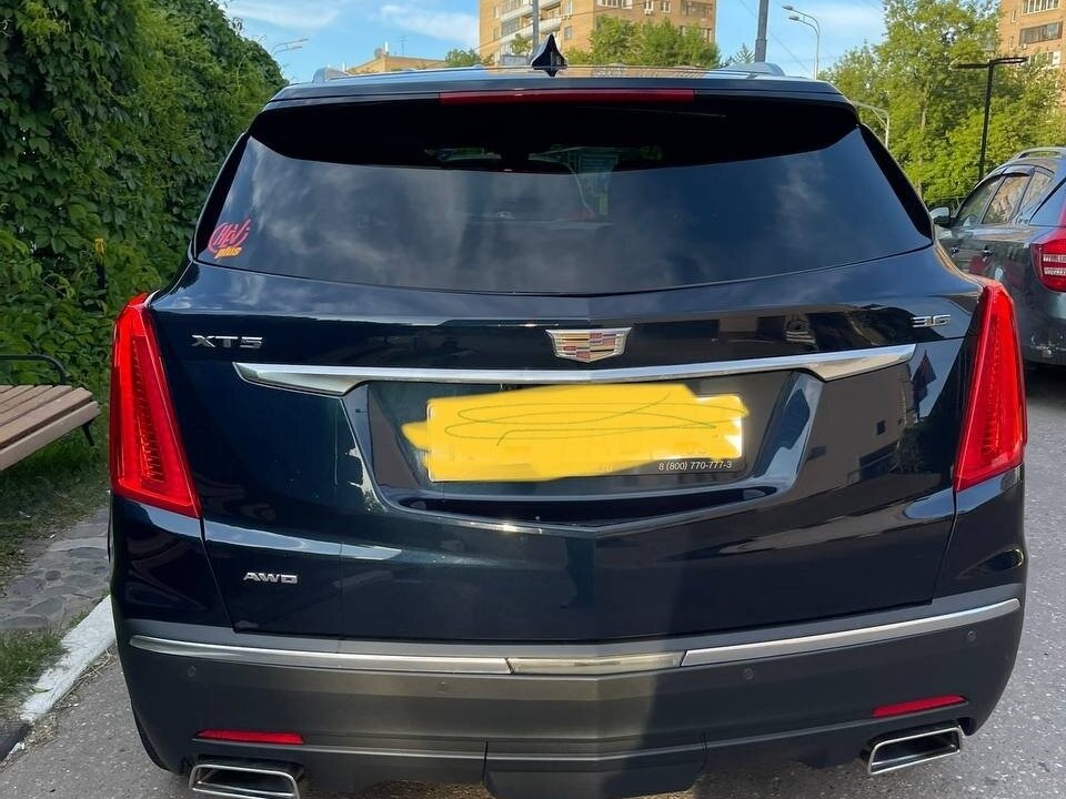 Регламент то cadillac xt5