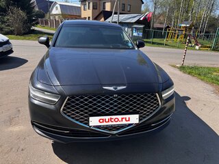 2021 Genesis G90 I Рестайлинг, чёрный, 2500000 рублей, вид 2