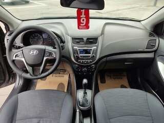 2016 Hyundai Solaris I Рестайлинг, серый, 710000 рублей, вид 5