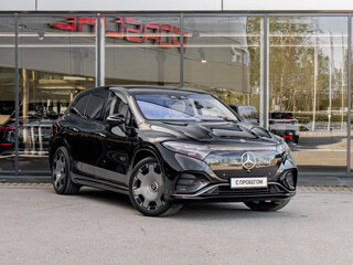 2023 Mercedes-Benz EQS SUV 450+, чёрный, 10449000 рублей, вид 3