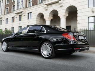 2016 Mercedes-Benz Maybach S-Класс 500 I (X222), чёрный, 3250000 рублей, вид 4