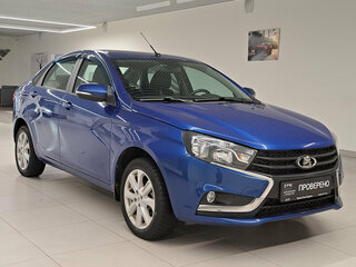 2020 Lada (ВАЗ) Vesta I, синий, 990000 рублей, вид 3