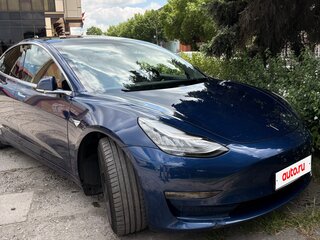 2019 Tesla Model 3 Long Range I, синий, 1750000 рублей, вид 1