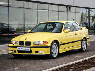 1994 BMW M3 II (E36), жёлтый, 2632034 рублей, вид 3