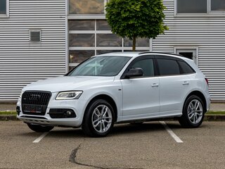 2013 Audi Q5 I (8R) Рестайлинг, белый, 1795000 рублей, вид 1