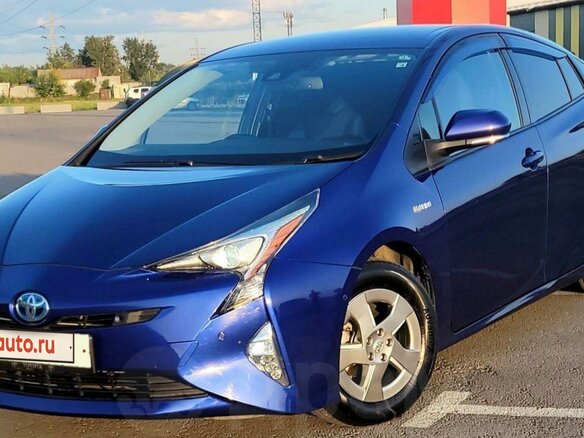 2016 Toyota Prius IV (XW50), синий, 1680000 рублей - вид 14