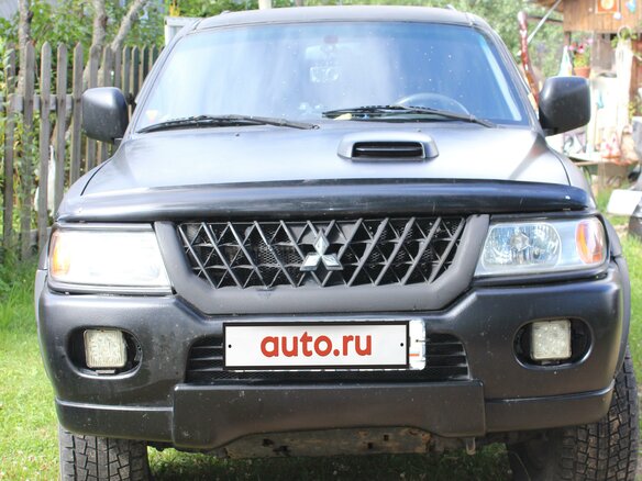 2007 Mitsubishi Pajero Sport I Рестайлинг, чёрный