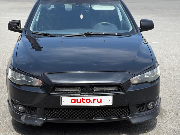 2008 Mitsubishi Lancer X, чёрный, 550000 рублей