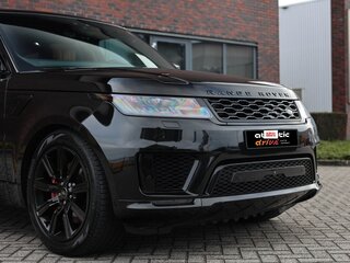 2021 Land Rover Range Rover Sport MHEV II Рестайлинг, чёрный, 6290000 рублей, вид 1