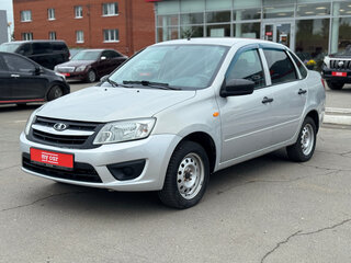 2014 Lada (ВАЗ) Granta I, серебристый, 400000 рублей, вид 1