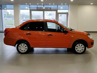 2016 Lada (ВАЗ) Granta I, оранжевый, 370000 рублей, вид 4