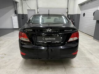 2013 Hyundai Solaris I, чёрный, 529000 рублей, вид 5