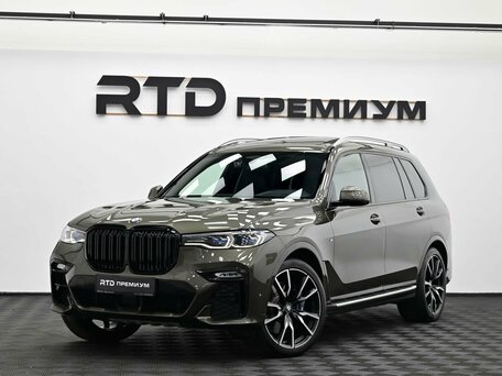 2022 BMW X7 40d I (G07), коричневый, 9290000 рублей, вид 5