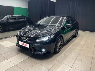 2019 Toyota Camry VIII (XV70), чёрный, 2750000 рублей, вид 3