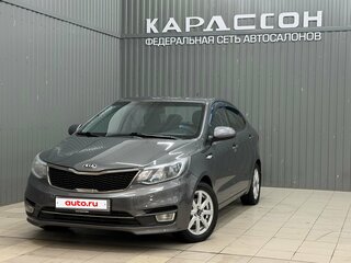 2017 Kia Rio III Рестайлинг, серый, 780000 рублей, вид 1