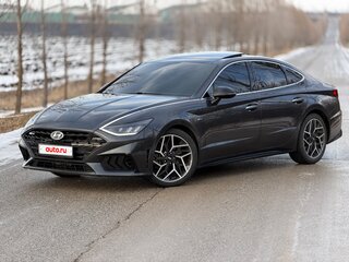 2021 Hyundai Sonata N-Line VIII (DN8), серый, 2950000 рублей, вид 4