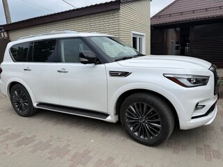 2020 Infiniti QX80 I Рестайлинг 3, белый, 4150000 рублей, вид 3