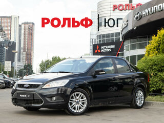 2008 Ford Focus II Рестайлинг, чёрный, 428000 рублей, вид 1
