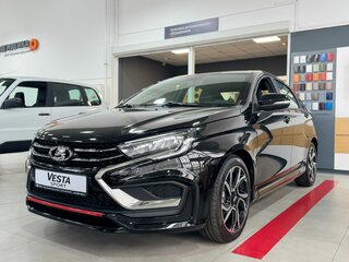 2024 Lada (ВАЗ) Vesta Sportline I Рестайлинг (NG), чёрный, 2194000 рублей, вид 1