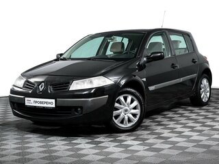 2006 Renault Megane II Рестайлинг, чёрный, 340000 рублей, вид 1
