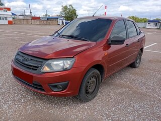 2017 Lada (ВАЗ) Granta I, красный, 313000 рублей, вид 1
