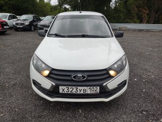 2019 Lada (ВАЗ) Granta I Рестайлинг, белый, 526987 рублей, вид 1