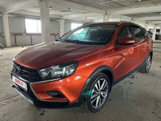2018 Lada (ВАЗ) Vesta SW I, оранжевый, 1147000 рублей, вид 1