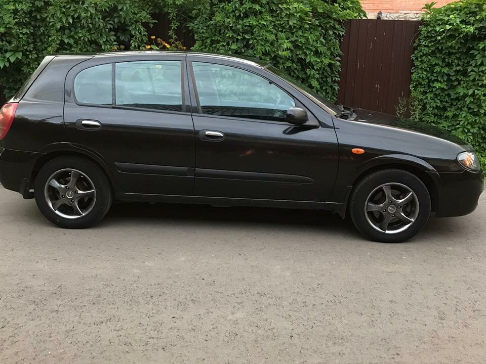 Ниссан Альмера 2005 черный