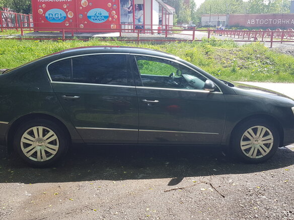 2008 Volkswagen Passat B6, зелёный - вид 2