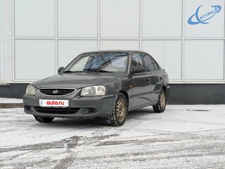 2006 Hyundai Accent ТагАЗ II, серый, 295000 рублей, вид 1