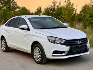 2018 Lada (ВАЗ) Vesta I, белый, 875000 рублей, вид 1