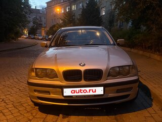 2000 BMW 3 серии 318i IV (E46), серебристый, 420000 рублей, вид 1