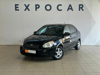 2007 Hyundai Verna II, чёрный, 279000 рублей, вид 1