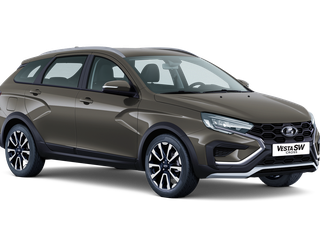 2025 Lada (ВАЗ) Vesta SW Cross I Рестайлинг (NG), коричневый, 1974000 рублей, вид 1