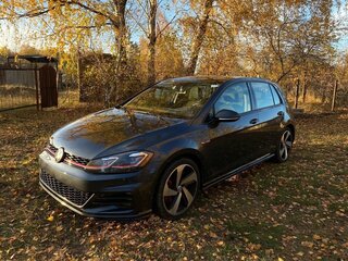 2018 Volkswagen Golf GTI VII Рестайлинг, синий, 1950000 рублей, вид 1