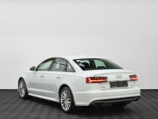 2015 Audi A6 IV (C7) Рестайлинг, белый, 1615000 рублей, вид 4