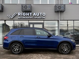 2018 Mercedes-Benz GLC 300 I (X253), синий, 3620000 рублей, вид 4
