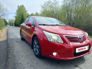 2009 Toyota Avensis III, красный, 795000 рублей, вид 2