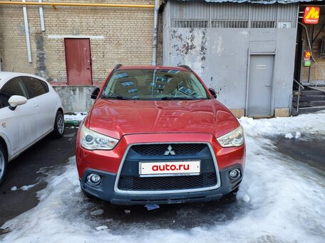 2011 Mitsubishi ASX I, красный, 1130000 рублей, вид 1
