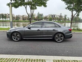 2022 Audi A4 35 TFSI Long V (B9) Рестайлинг, серый, 2065000 рублей, вид 4