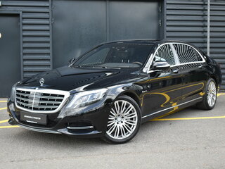 2015 Mercedes-Benz Maybach S-Класс 500 I (X222), чёрный, 3800000 рублей, вид 1