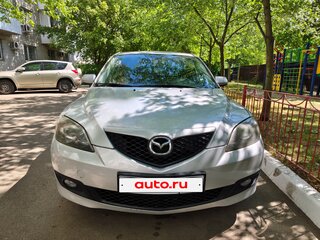 2007 Mazda 3 I (BK) Рестайлинг, серебристый, 720000 рублей, вид 2
