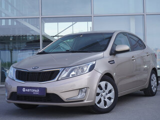 2014 Kia Rio III, золотистый, 765000 рублей, вид 1