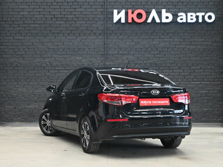 2016 Kia Rio III Рестайлинг, чёрный, 990000 рублей, вид 4