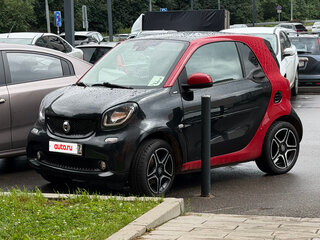 2016 Smart Fortwo III, чёрный, 1450000 рублей, вид 2