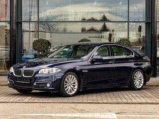 2016 BMW 5 серии 528i xDrive VI (F10/F11/F07) Рестайлинг, синий, 1895000 рублей, вид 1