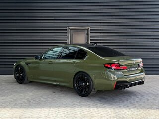 2022 BMW M5 Competition VI (F90) Рестайлинг, зелёный, 12900000 рублей, вид 3